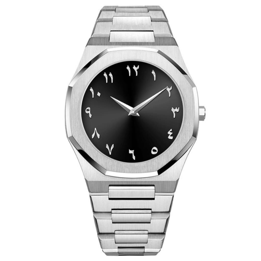 Men's Watch - Strong Foundation, Silver Metal