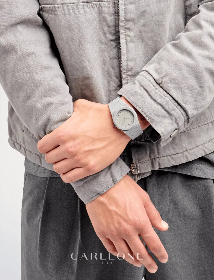 Carleone Arab Noir Watch - Grey