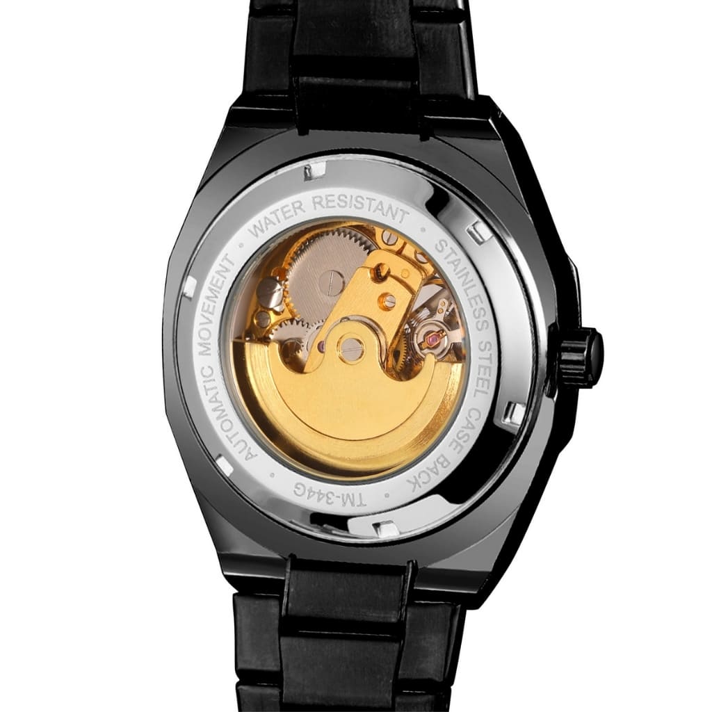 Men's Automatic Skeleton Journey Watch
