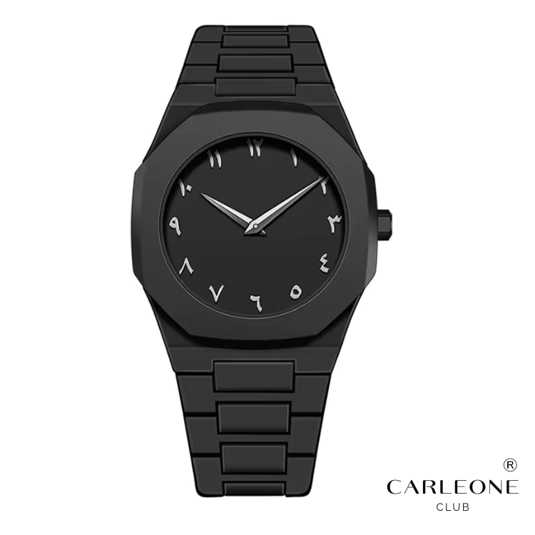 Carleone Arabian Noir Watch - 1 Year Warranty - Limited Edition