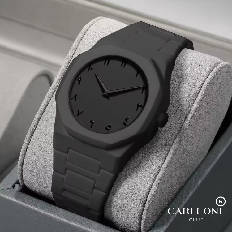 Carleone Arabian Black Polycarbonate Watch