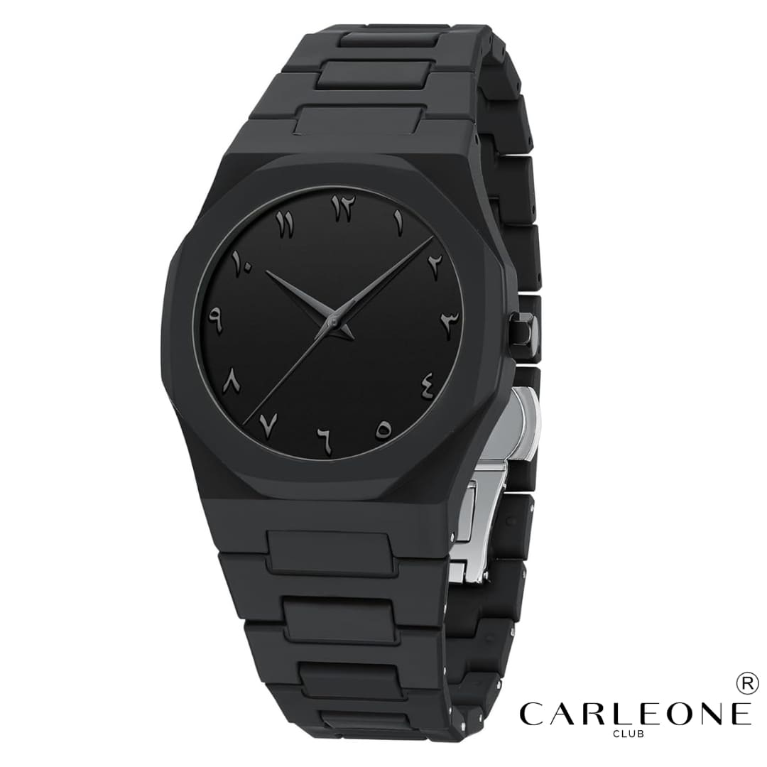 Carleone Arab Noir Watch - 1 Year Warranty – Limited Edition