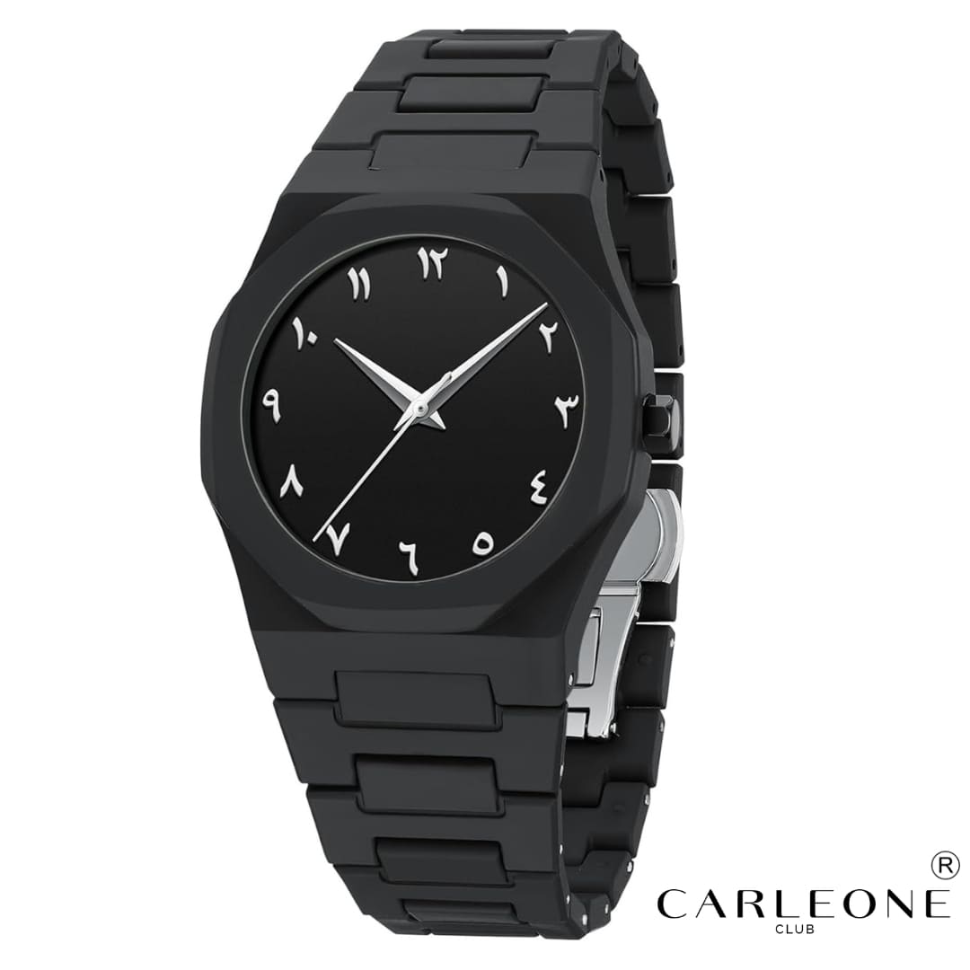 Carleone Arab Noir Watch - 1 Year Warranty – Limited Edition