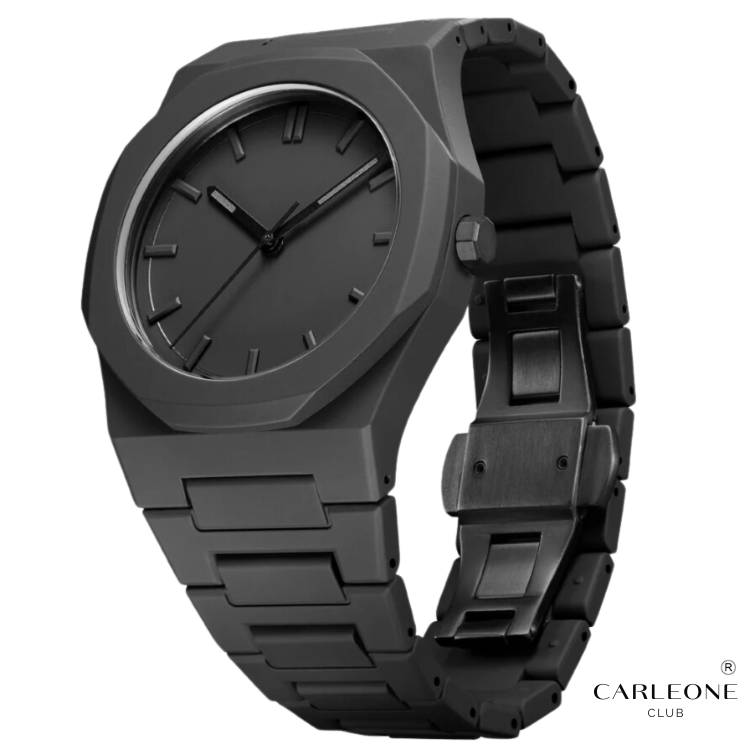 Carleone Arabian Black Polycarbonate Watch