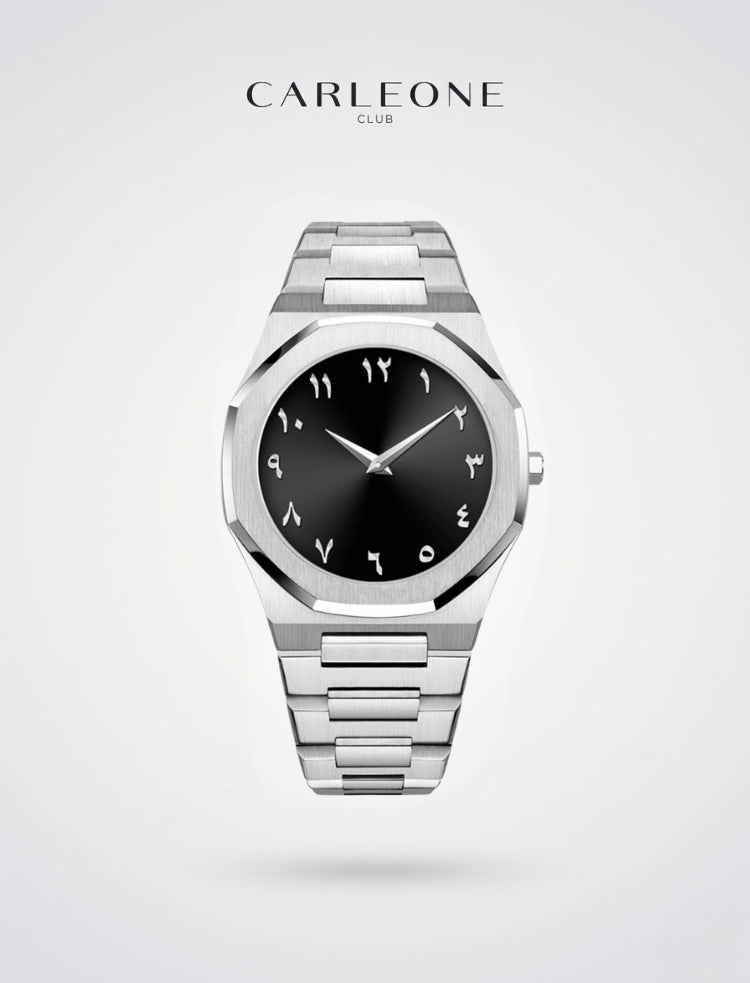 Relogio Carleone Silver Noir - Strong Foundation