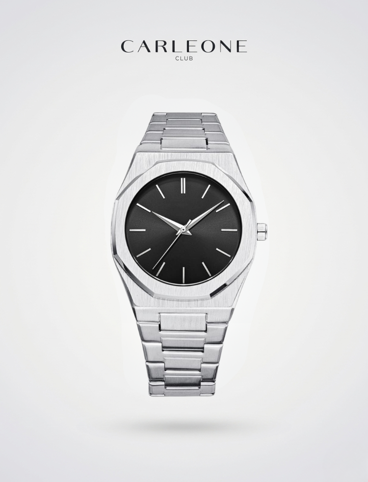 Relogio Carleone Silver Shadow - Strong Foundation