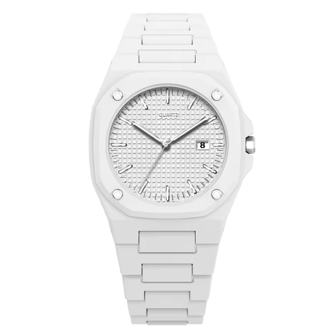 Noir Carleone Octagonal Arabic Watch